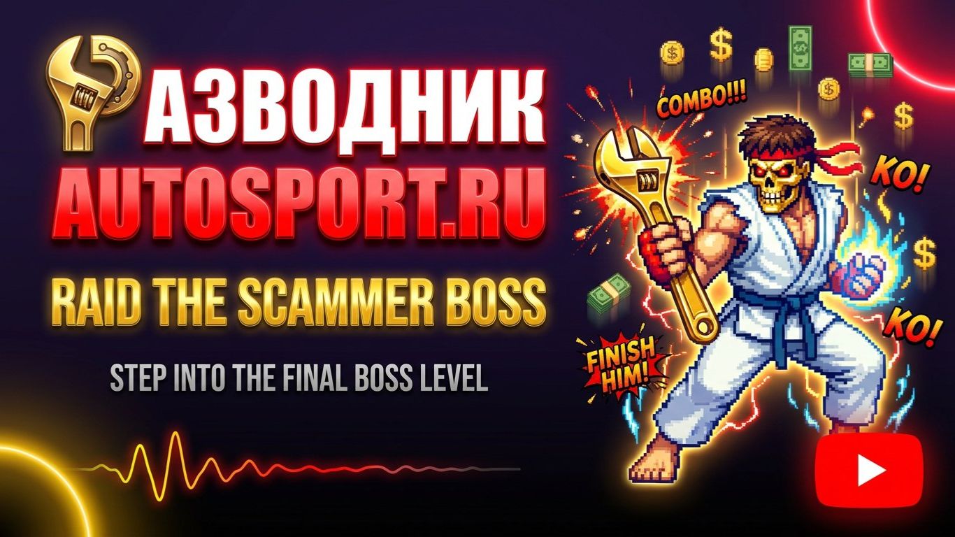 AUTOSPORT.RU МОШЕННИЧЕСТВО -ОТЗЫВЫ ПОЛИЦИЯ УГОЛОВНОЕ ДЕЛО И 30 ПОТЕРПЕВШИХ! ПОЛНАЯ СХЕМА АФЕРЫ 2026