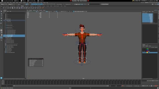 Character Rigging in Maya! Episode 15 — Adding Final Touches to the Main Rig! — Dikko (1080p, h264)