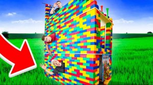 a4 - Кто Последний Покинет ЛЕГО ДОМ Челлендж !