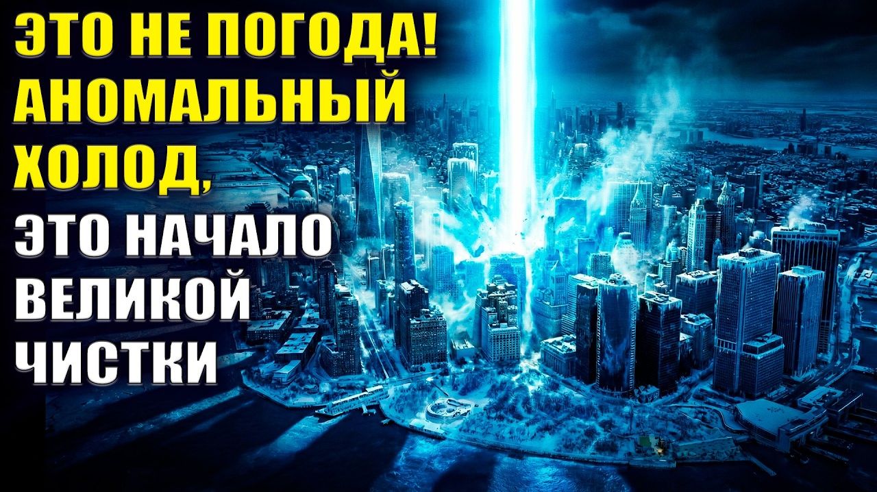 ЭТО НЕ СЛУЧАЙНО! Приготовьтесь! Холод и катаклизмы это начало ФИНАЛЬНОЙ ЧИСТКИ смотреть онлайн