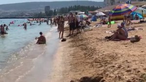 Крым Феодосия Пляжи Черноморская Набережная Реконструкция Новая набережная Десантников Вся ПРАВДА