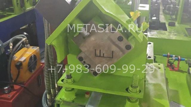 Профилегибочная линия для U-образного профиля, модель LJ7