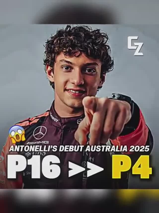 Невероятный прорыв Кими Антонелли в  Австралии 2026