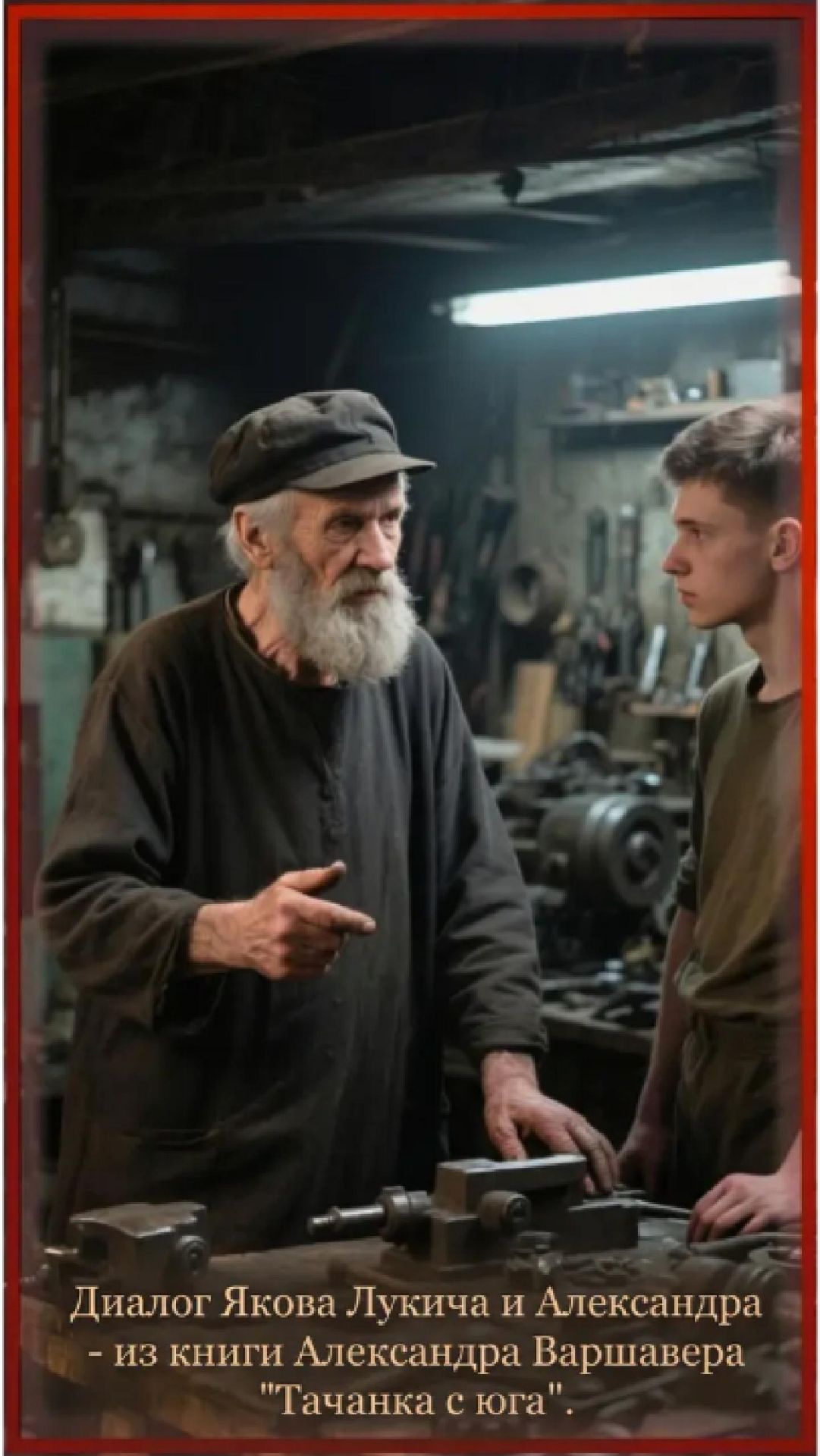 Диалог Якова Лукича и Шурки ( Из книги Александра Варшавера )