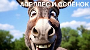 Басня «АПЕЛЛЕС И ОСЛЁНОК».