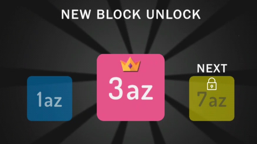 X2 Blocks (921ay → 1az → 3az)
