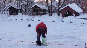 Поимки в морозное утро!