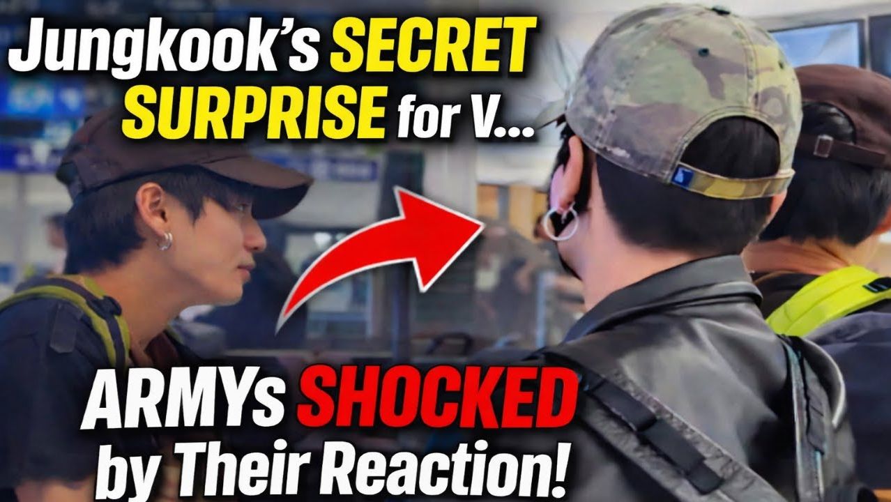 По прибытии в Дубай Чонгук преподнес Тэхёну такой сюрприз — эта реакция шокировала арми! смотреть онлайн