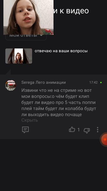 отвечаю на вопросы Серёги