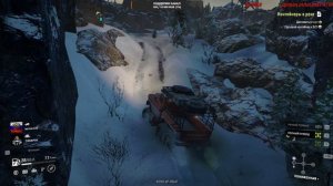 SnowRunner Островное Озеро  (кооп) Мичиган переход на Аляску