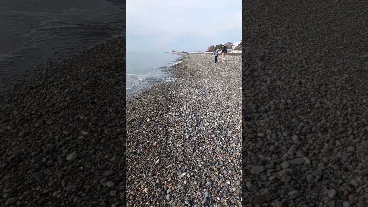 Море зимой, Сочи. #сочи #адлер #море #сириус #shortsvideo