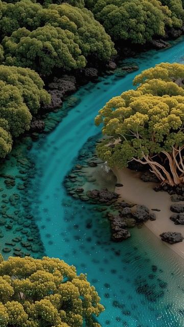 Вдоль бирюзовой воды