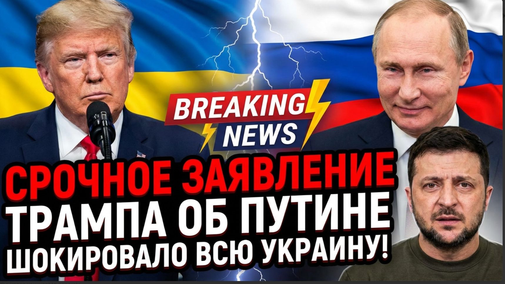 Срочное Заявление Трампа об Путине ШОКИРОВАЛО всю Украину! смотреть онлайн