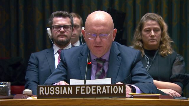 Василий Небензя. Выступление в СБ ООН по угрозе международному миру и безопасности со стороны ИГИЛ смотреть онлайн