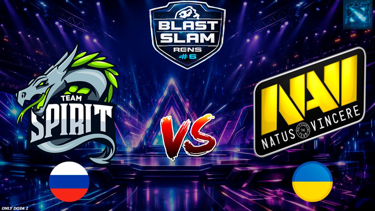 ТАКОГО МИДЕРА МОГЛИ ПРИДУМАТЬ ТОЛЬКО НАВИ! | Spirit vs NaVi (BO1) BLAST Slam 6 смотреть онлайн