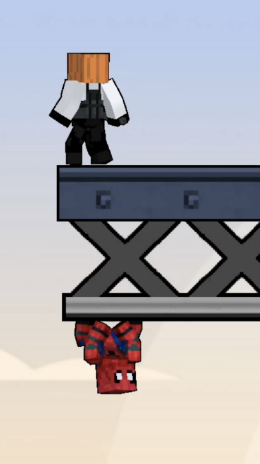 Майнкрафт паук-человек.Человек паук смотреть онлайн