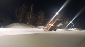 🚜 Ульяновские дорожники вывозят снег с улиц