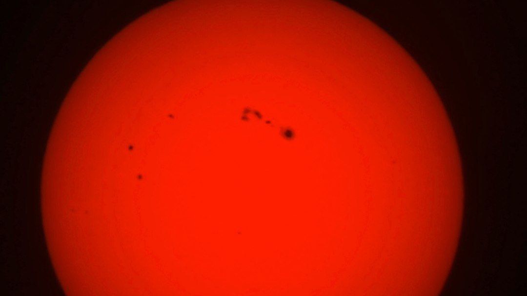 Солнечные пятна. Seestar S50. 04.02.2026 смотреть онлайн