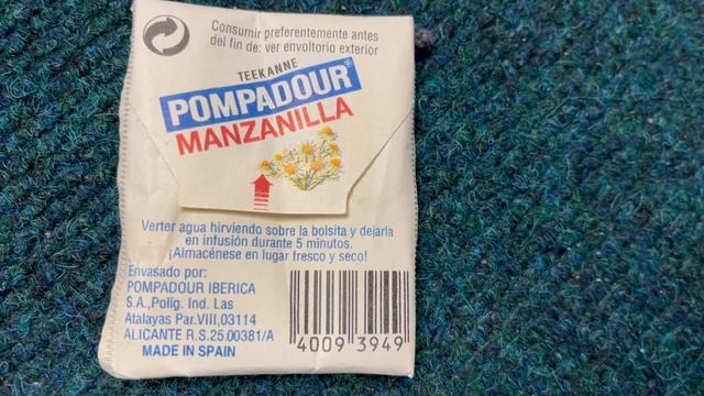 POMPADOUR Чай Испанский с Ромашкой