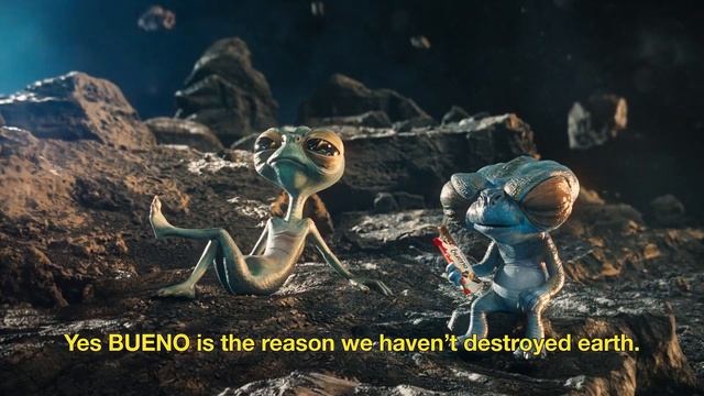 Инопланетная угроза? Только не для Kinder Bueno! смотреть онлайн