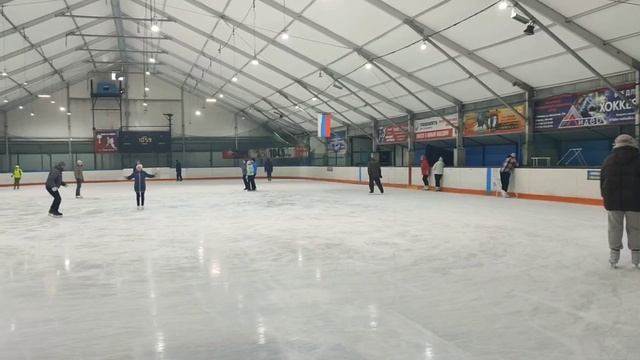 Группа «Здоровье» на катке Дельфин г.Находка