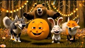 Мультипликационная сказка про Колобка