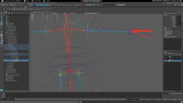 Character Rigging in Maya! Episode 11 — Connecting the Arm Controls to the Torso — Dikko (1080p, h26