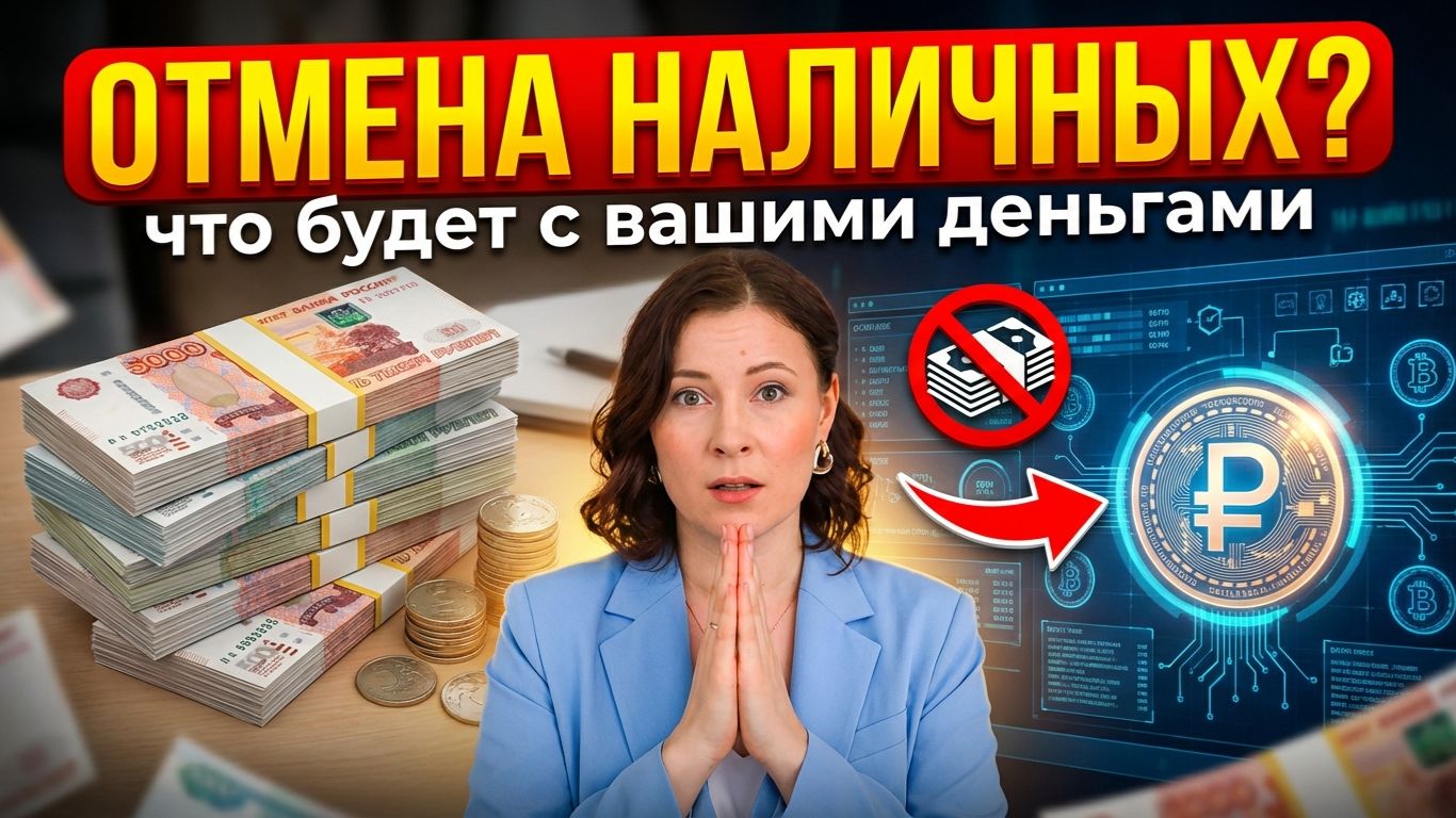 Отмена наличных в России в 2026? Вся правда за 10 минут