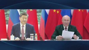 Видеоконференция с Председателем КНР Си Цзиньпином