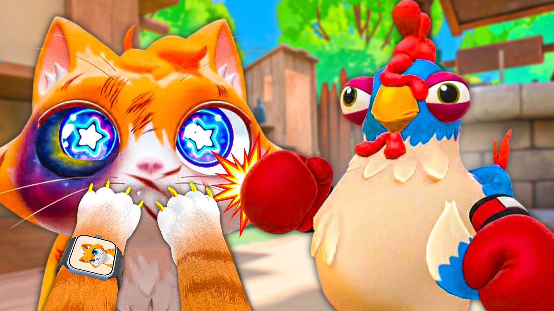 КОТА ИЗБИЛА КУРИЦА В ДЕРЕВНЕ 🐈 в I Am Cat VR смотреть онлайн