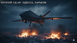 НОЧНОЙ УДАР: ОДЕССА, ХАРЬКОВ