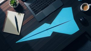 Крутой самолёт за 5 минут! Далеко летит!