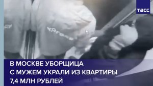 В Москве уборщица с мужем украли из квартиры 7,4 млн рублей