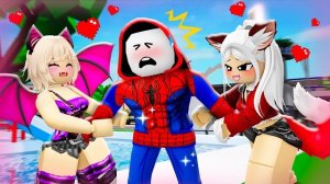 Бэтгёрл и Вулф Гёрл влюбляются в Человека-паука Джей Джея! Анимация