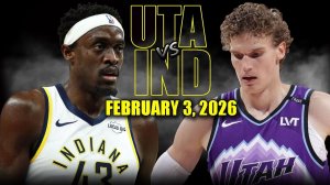 04.02.2026 | ОБЗОР МАТЧА | Индиана Пэйсерс - Юта Джаз | Highlights