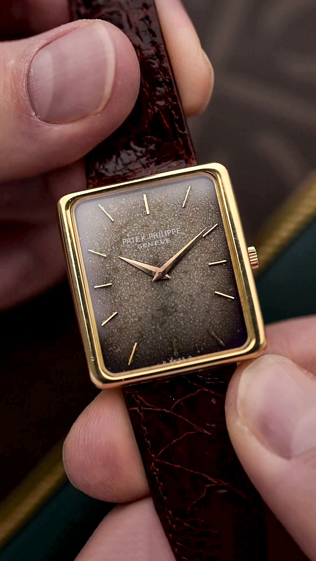 Редкие Patek Philippe 18k Rectangular