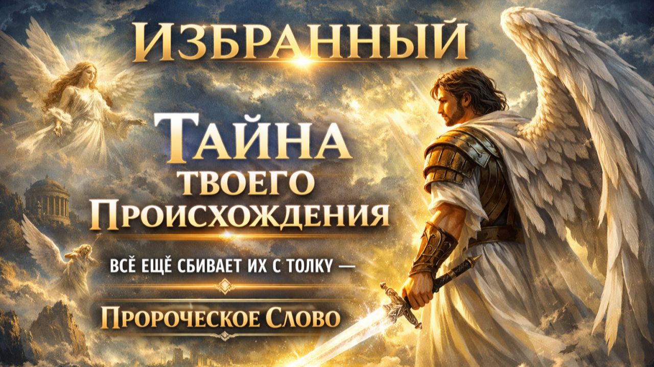 ИЗБРАННЫЙ 👁️ ТАЙНА ТВОЕГО ПРОИСХОЖДЕНИЯ ВСЁ ЕЩЁ СБИВАЕТ ИХ С ТОЛКУ — ПРОРОЧЕСКОЕ СЛОВО