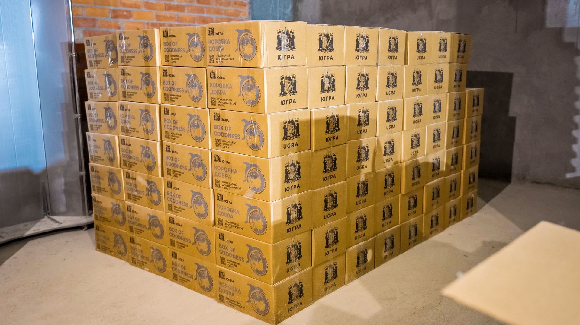 «Была бы возможность, работали бы и днём и ночью»: Хантымансийцы отправили партию гумпомощи на СВО смотреть онлайн