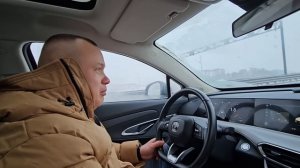 Irina hindi life/Метель. Еду на вокзал встречать мужа. Болталка с сыном