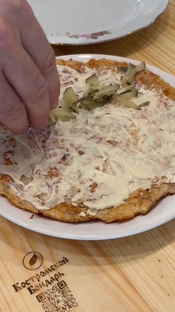 Очень простой и сытный завтрак с вкусной начинкой