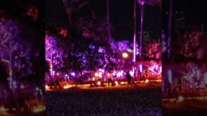 Фаер шоу, Пхукет, Beyond Resort Karon. Вид с пляжа.