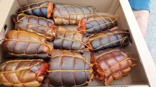 Стейк кеты горячего копчения