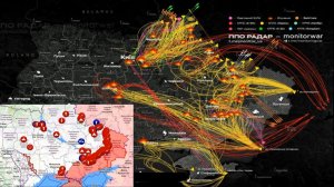 Карта массированного удара по Укрорейху 03.02.2026