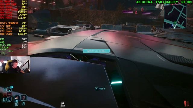 RX 9070 XT | CYBERPUNK 2077 | FSR4 | 4K | 1440P | ULTRA | RT ВКЛЮЧЕН | ТРАССИРОВКА ПУТИ смотреть онлайн