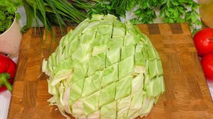 Такой ВКУСНОЙ капусты я еще не ела! ЛЕГКИЙ быстрый рецепт УЖИНА!