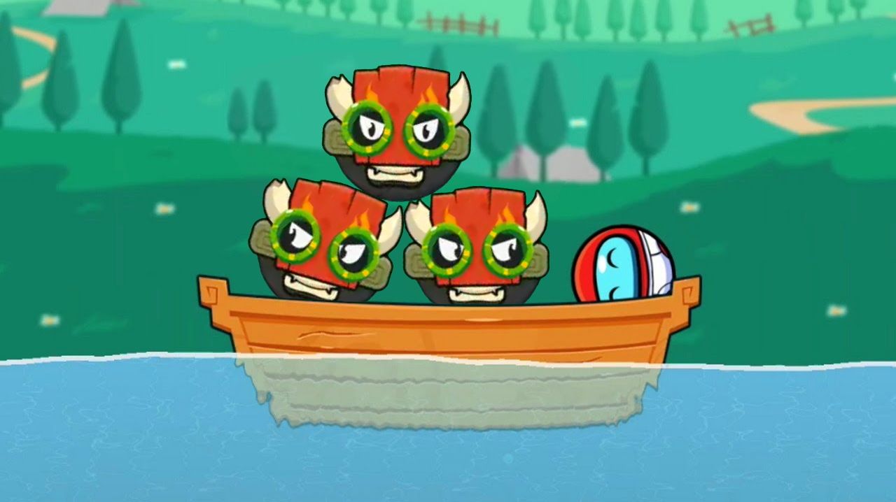 Красный Шар в игре Bounce Ball 6 Уровни 81-85 смотреть онлайн