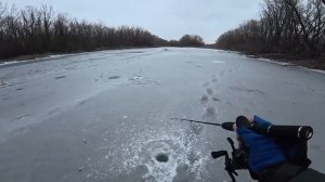 МЫ МОГЛИ НЕ ВЕРНУТЬСЯ! ЛЁД УШЕЛ ИЗ ПОД НОГ!!! Зимняя рыбалка 2026. Рыбалка на жерлицы и балансир.