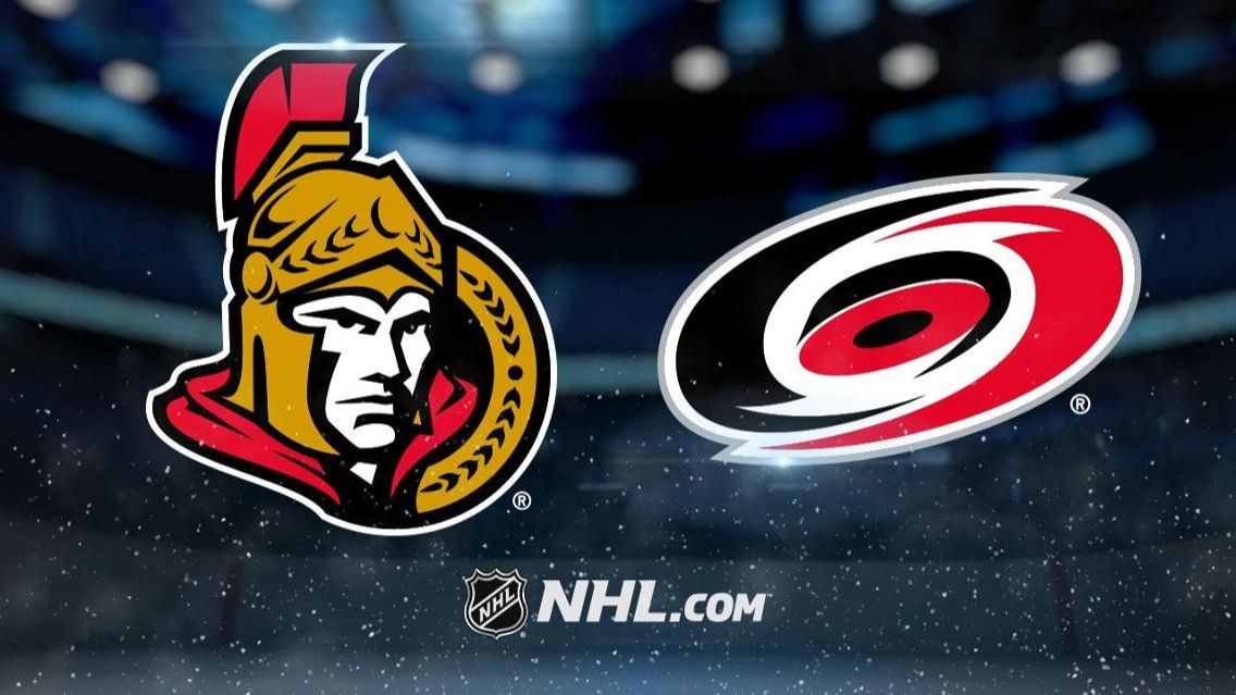 Каролина — Оттава. НХЛ