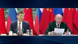 Владимир Путин. Видеоконференция с Председателем КНР Си Цзиньпином 4 февраля 2026 года.