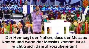 ГОСПОДЬ объявляет народам , что МЕССИЯ грядет, поэтому необходима тщательная подготовка.